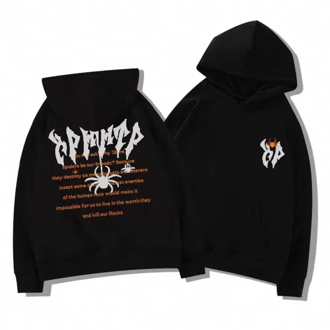 Men s Trendy Loose Hooded Sweatshirt - Autumn/Winter 2025 Streetwear Collection 2XL