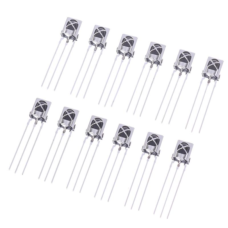 10Pcs Universal IR Infrared Receiver Sensor Module For VS1838B LF1738 Inductive Infrared Remote Receiver Tube Receiving Head