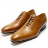 Handmade Oxford Men's Shoes Genuine Leather Lace-Up Casual Business Work Formal Dress Shoes Comfortable High Quality