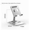 Portable Aluminum Alloy Phone Tablet Holder For iPad MiPad Samsung Tab MatePad Stand Mount Adjustable Flexible Mobile Stand