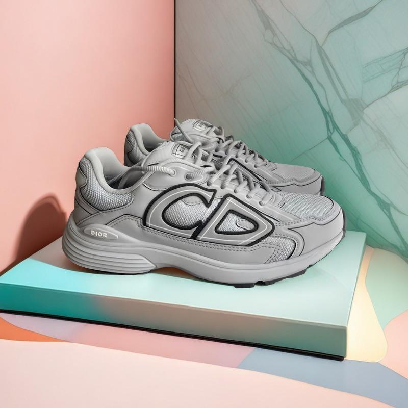 Pure Original High Version Gift Box Letter Sports Shoes B30 Men's and Women's Breathable Casual Shoes Dad Shoes