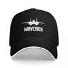 Bílá TOP GUN MAVERICK DESIGN Letadlo Bazénová Párty Baseballové Čepice Dámské Potisk Ženská Plážová Golfová Čepice Hip Hop Trucker Čepice