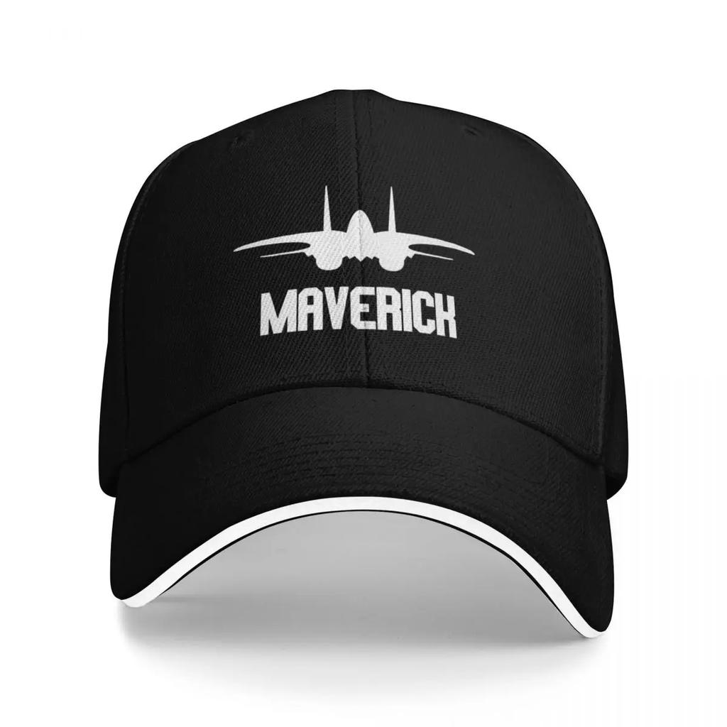 Bílá TOP GUN MAVERICK DESIGN Letadlo Bazénová Párty Baseballové Čepice Dámské Potisk Ženská Plážová Golfová Čepice Hip Hop Trucker Čepice