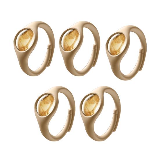 2/5Pcs Silicone Repellent Bracelet Plant Essential Oil Waterproof Long Lasting Outdoor