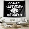 Custom Name volleyball Print Tapestry, Backdrop, Easy Setup, Ideal for Bedroom, Office & Living Room, with Aesthetic Wall Hanging Decor.