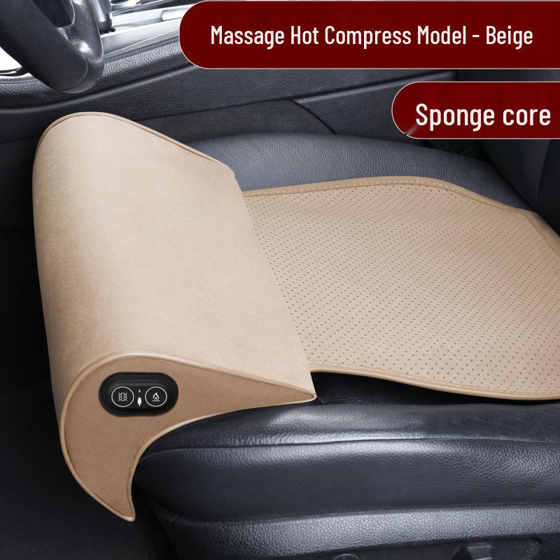 Car Seat Memory Foam Massage Leg Rest and Support Pad for Drivers and Passengers
