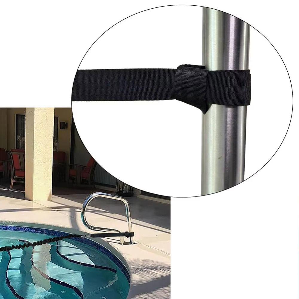 Resistance Bands Swimming Training Belt Stationary Swimming Pool Swim Trainer  Water Sports