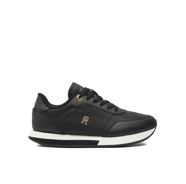 

Кроссовки Tommy Hilfiger Elevated Essent Runner Monogram FW0FW08285 черный EU 37