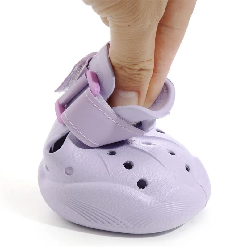 4 buc/set Pantofi de câine impermeabili Sandale de vară pentru câini Anti-alunecare EVA Botine pentru câini de companie pentru câini mici, medii, mari Pentru mers pe jos, alergare