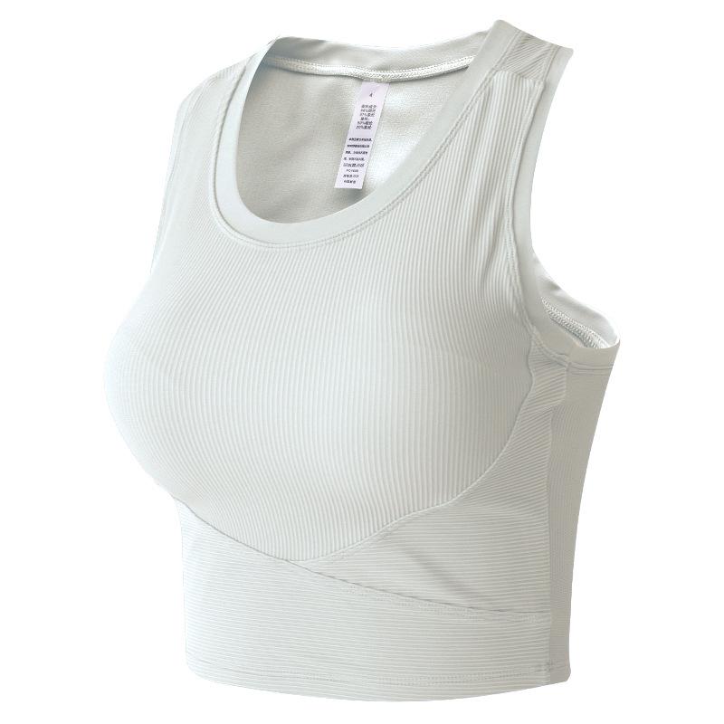 

Женский противоударный спортивный жилет для кросс-кантри: Слитный фитнес-бра для пилатеса и йоги - Летнее нижнее белье и верхняя одежда Extra Large