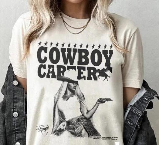 Beyonce Cowboy Carter Tour 2025 short sleeve shirt S