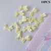 11pcs Ballet Style Bow Heart Decoration DIY Photo Card Cover Packaging Material Home Decor Sewing Supplies Handmade Accessories