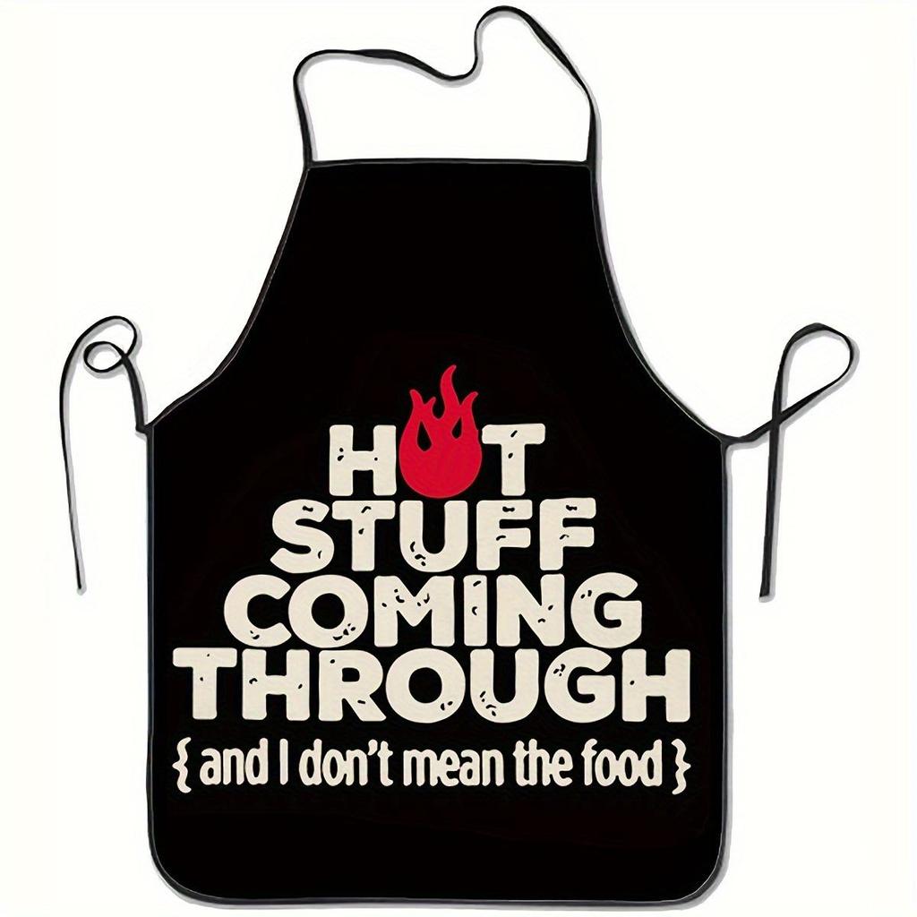 Kreativní zástěra na grilování se zábavnými potisky - Xiyin Household
