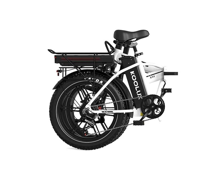 KOOLUX X11 750W Motor 48V23.4 Ah Battery Dual Battery E-bike City Foldable Electric Bicycle 20 Inch Fat Tires Electric Bike
