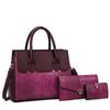 New European and American Retro Three-piece Women's Bag One-shoulder Crossbody Handbag