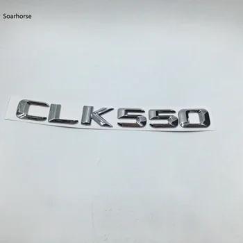 3D ABS For Mercedes-Benz W209 CLK Class CLK55 CLK63 CLK200 CLK220 CLK230 CLK550 Emblems Tail Logo Chrome Stickers Accessories