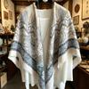 Ethnic Style Versatile Large Scarf For Women Travel Fashion Decor