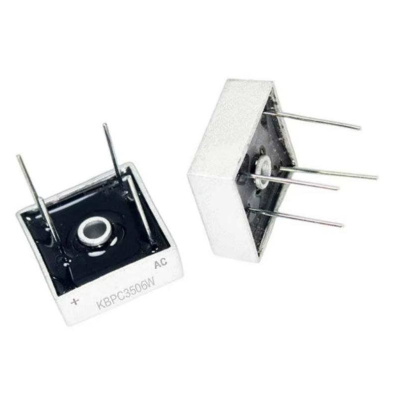 5PCS/LOT New KBPC3502W KBPC3504W KBPC3506W KBPC3508W KBPC3510W Pin rectifier bridge in stock