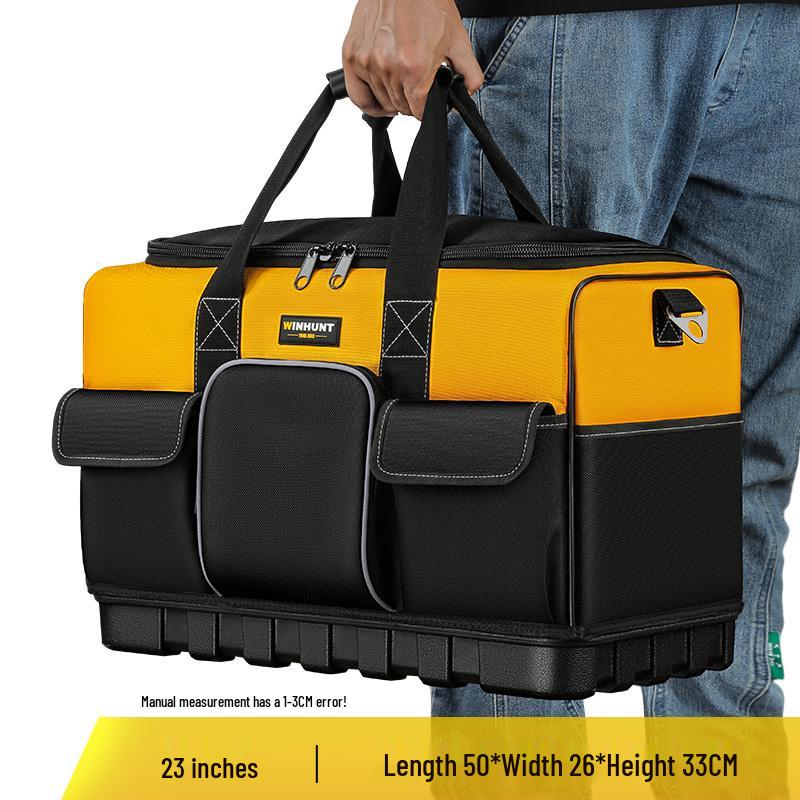 Everwinners Multifunctional Thickened Canvas Tool Bag for Electricians