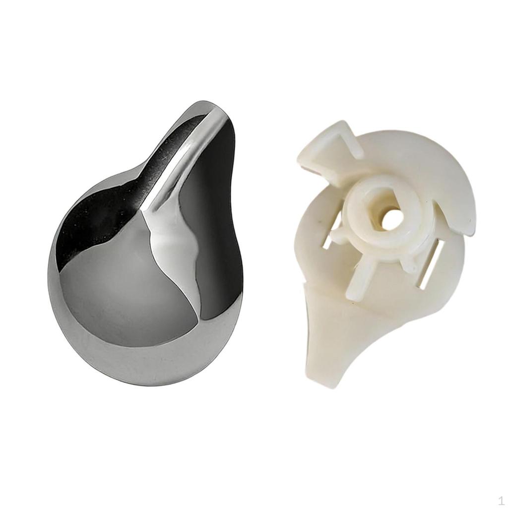 Shower Knob Replacement Bathroom Accessories Easy To Install for Home Use Decorative Multiuse