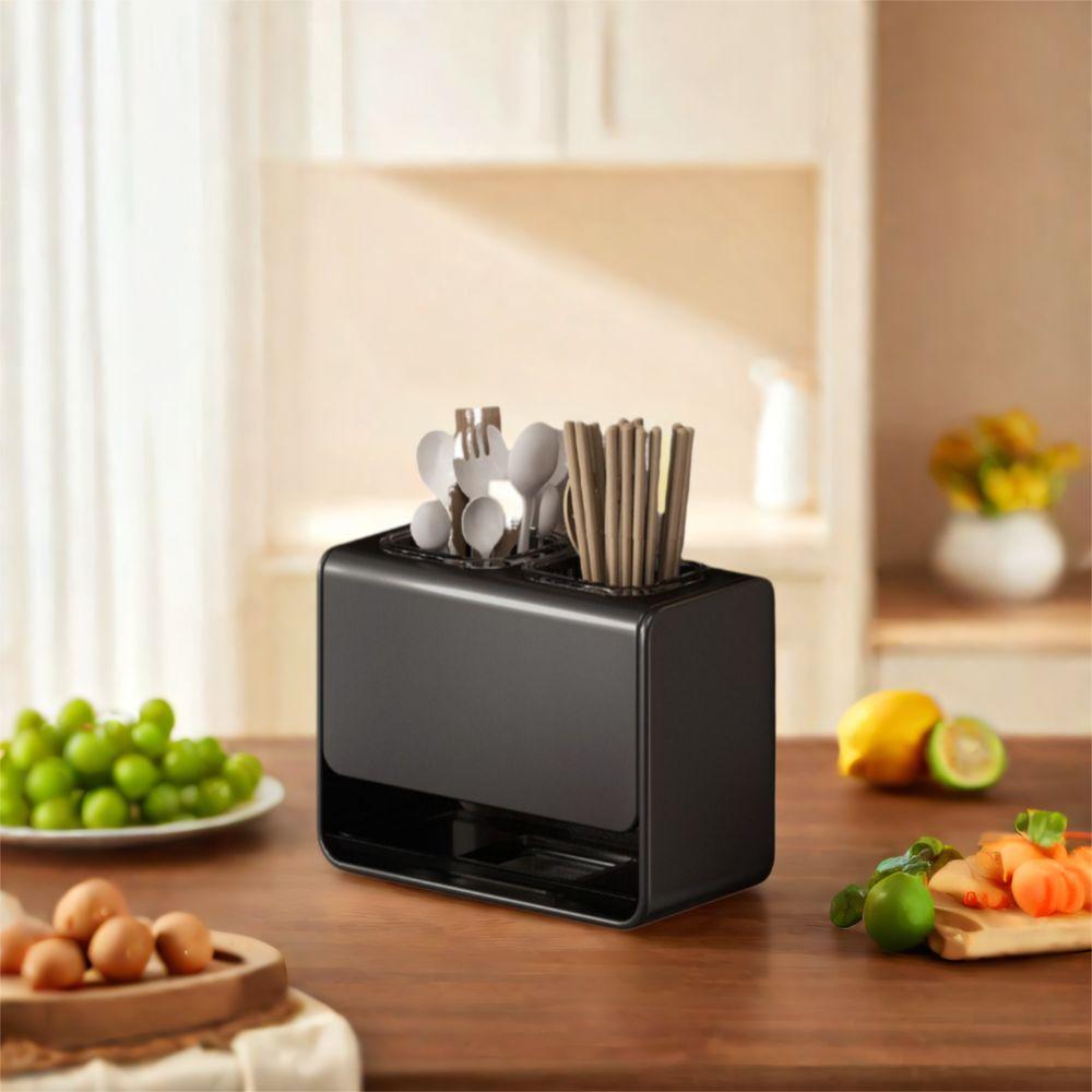 Drainage Knives Holder Mold-resistant Cutlery Organizer Tableware Storage Rack  Kitchen
