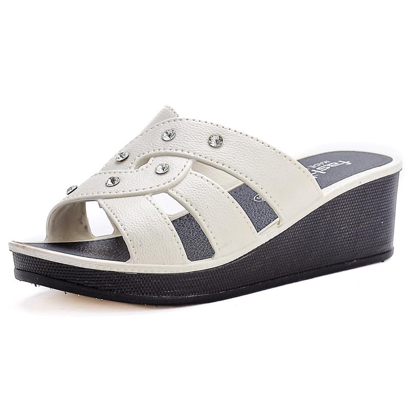Women Lightweight Flexible Summer Shoes Soft Sole Casual Slip On Fashion Comfort Walking Shoes Simple White Style 35 To 40 35