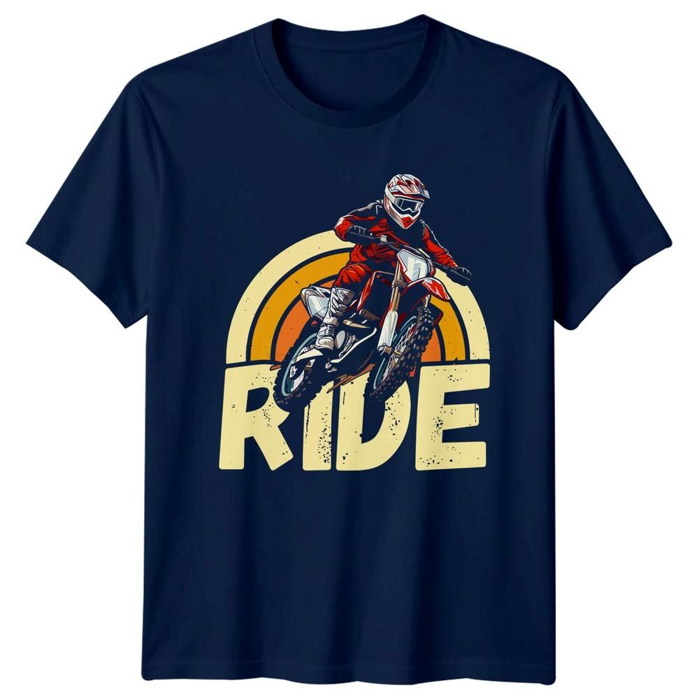 Ride Dirtbike TShirt Dirtbike Racing Gift For Him