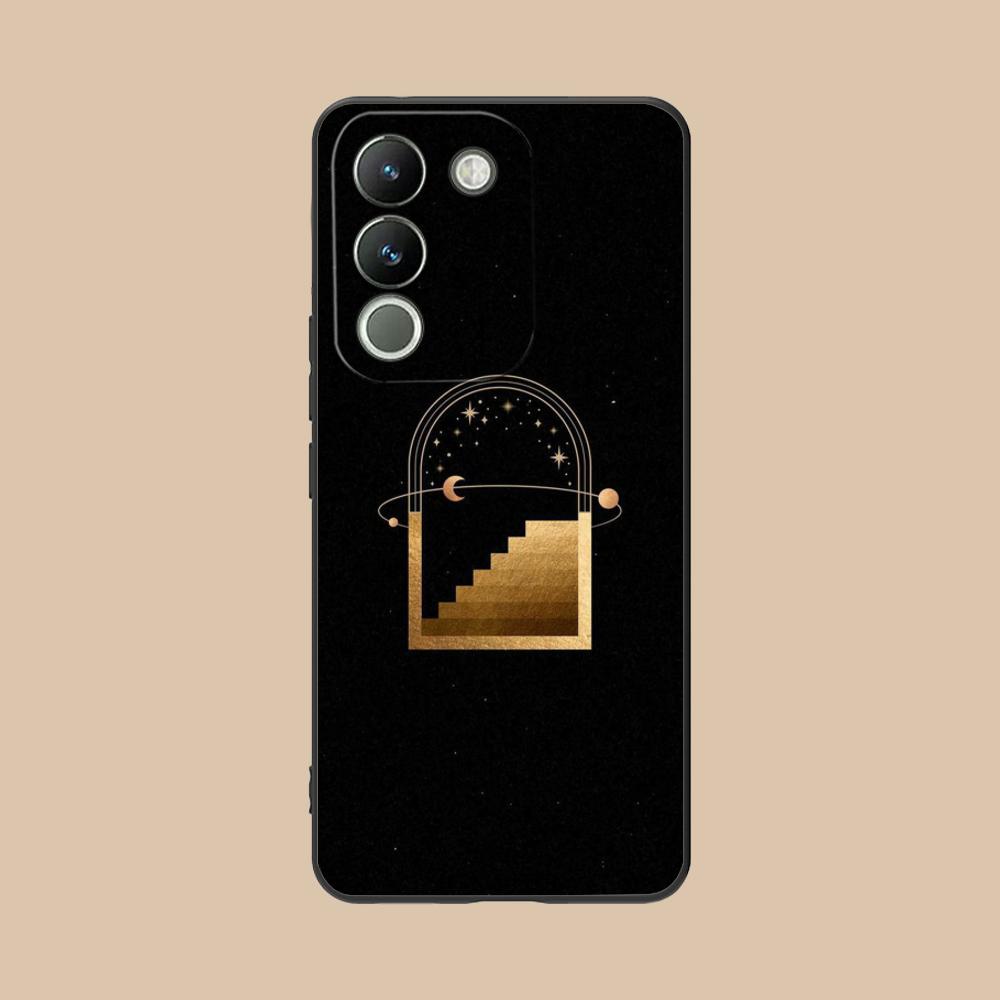 Sun Moon Mobile Cell Phone Case for VIVO Y77 76 75 74 73 72 58 56 55 51 50 38 36 Y19 Y18 Y03 Y01 5G Colorful Printing Cover