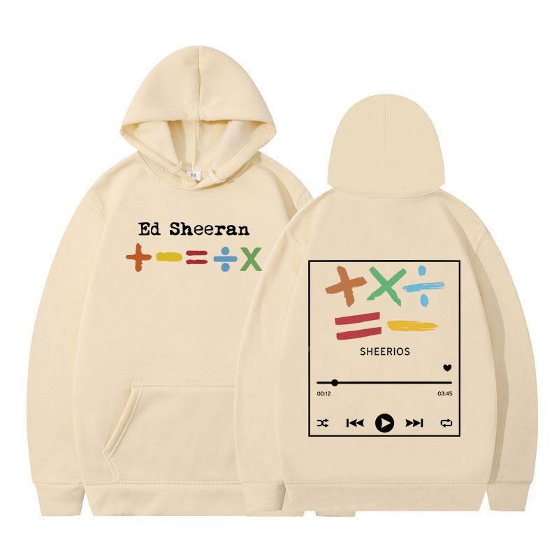 Ed Sheeran European Tour Hoodie Men Women Fashion Oversized Hip-hop Winter Casual Gothic Punk Winter Harajuku Sweatshirts