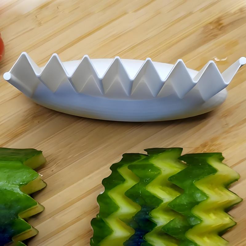 

Crinkle Potato Cutter Multifunctional Handheld Cucumbers Crinkle Cutter For Carrots Cucumber Zucchini French Fries Housewife China Mainland