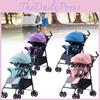 Wheeled Four Baby Stroller Lightweight Foldable Convertible Seat Multifunctional