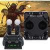 Stacja ładująca kontrolera PS4, stacja dokująca do szybkiego ładowania kontrolera ruchu PS4 VR Move z diodą LED, kompatybilna z PS4/PS4 Pro/PS4 Slim