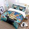 Rabbit, hat, stars pattern. Bedding sets Duvet cover sets Duvet covers Pillowcases(1 * Duvet Cover 2 * Pillowcases without duvet insert)
