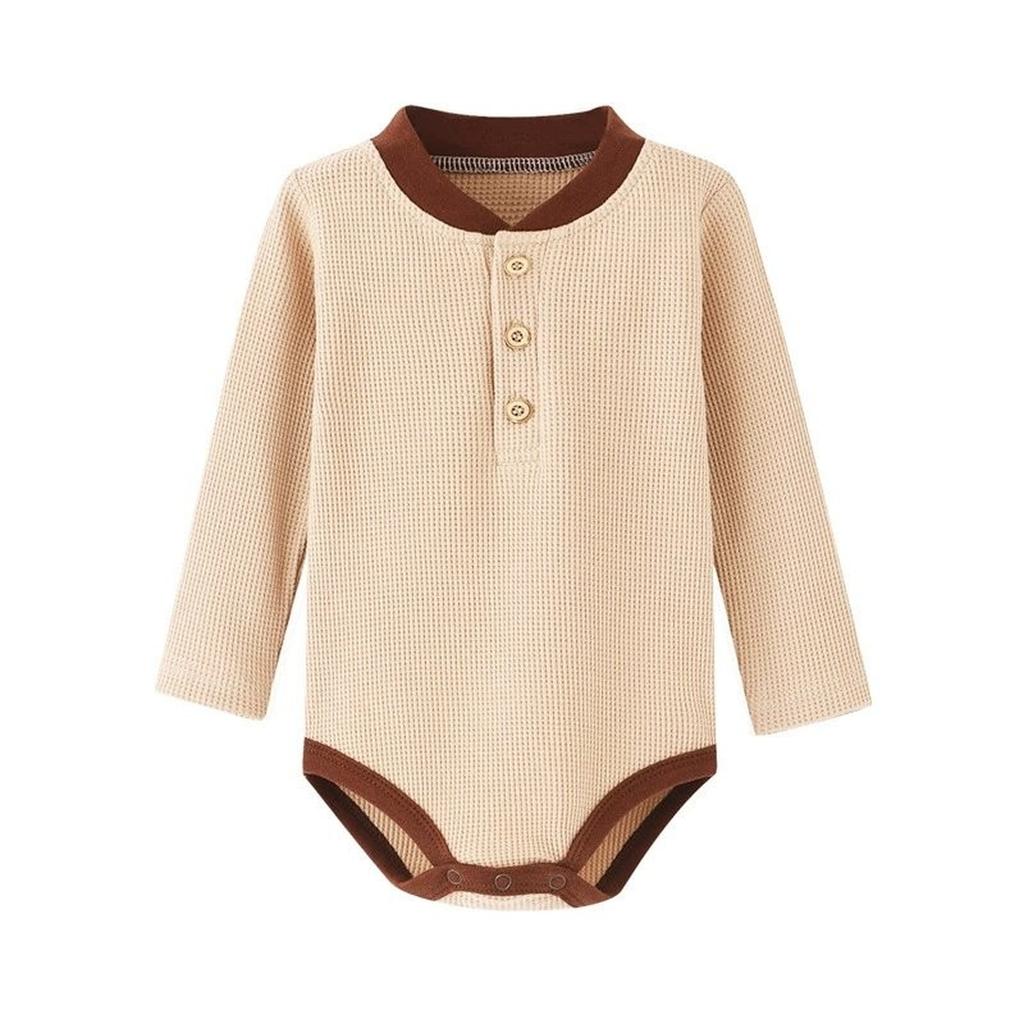 Dívčí kojenecké batole módní límec body