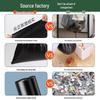 Extra Thick Black Household Trash Bags with Handles - Vest Style for Kitchen and Bathroom