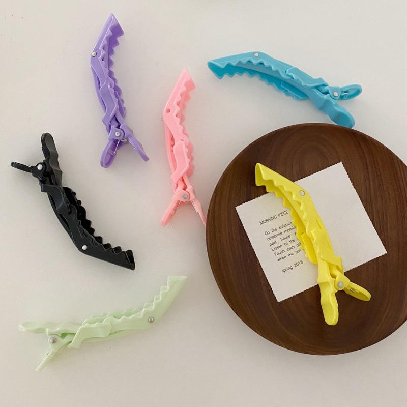 Seamless Alligator Hair Clips for Hairdressers & Makeup Artists