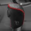 LHD Leather Car AT Gear Shift Knob Cover Gear Collars for Nissan Teana Altima 2013 - 2018 Bluebird 2015 - 2018 Accessories