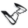 Pair Front Bumper Fog Light Cover Bezel Black Trim Fits Ford Explorer 2018-2020 Car Accessories