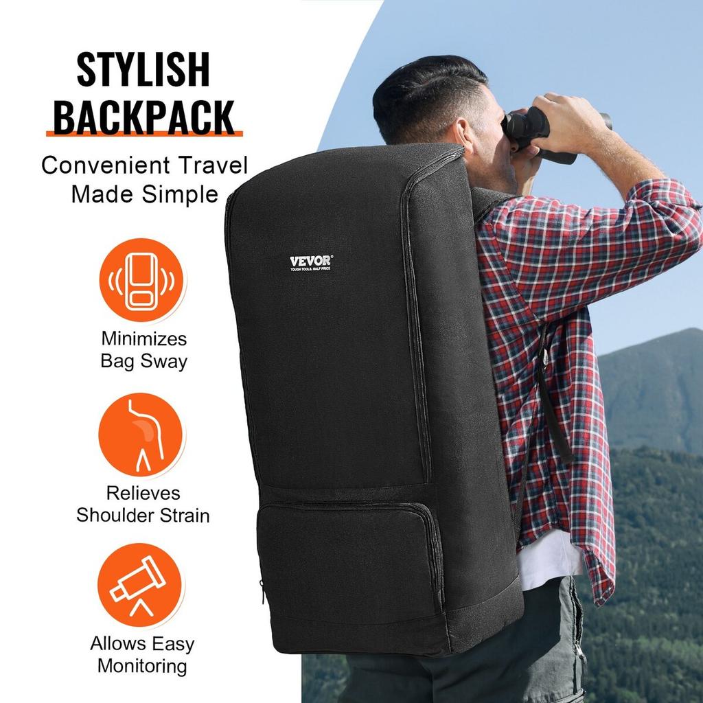 Telescope Case 760 Mm Multipurpose Shock-Absorbent Telescope Storage Bag