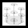 Acryl Risers Display Stand, 7-Tier Parfüm Organisator Und Cupcake Stand, Storage Display Stand Für Sammlerstücke Und Kunsthandwerk