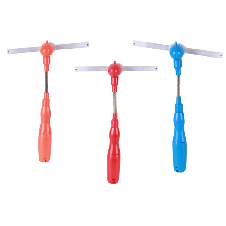 Luminous Seven-Color Pinwheel Magic Wand Flashing Stick - Popular Children s Toy 15x7 cm
