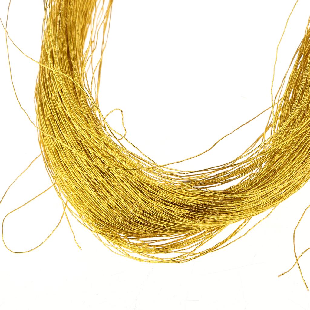 Metallic Thread Hand Diy Embroidery For Sewing Machines 200M