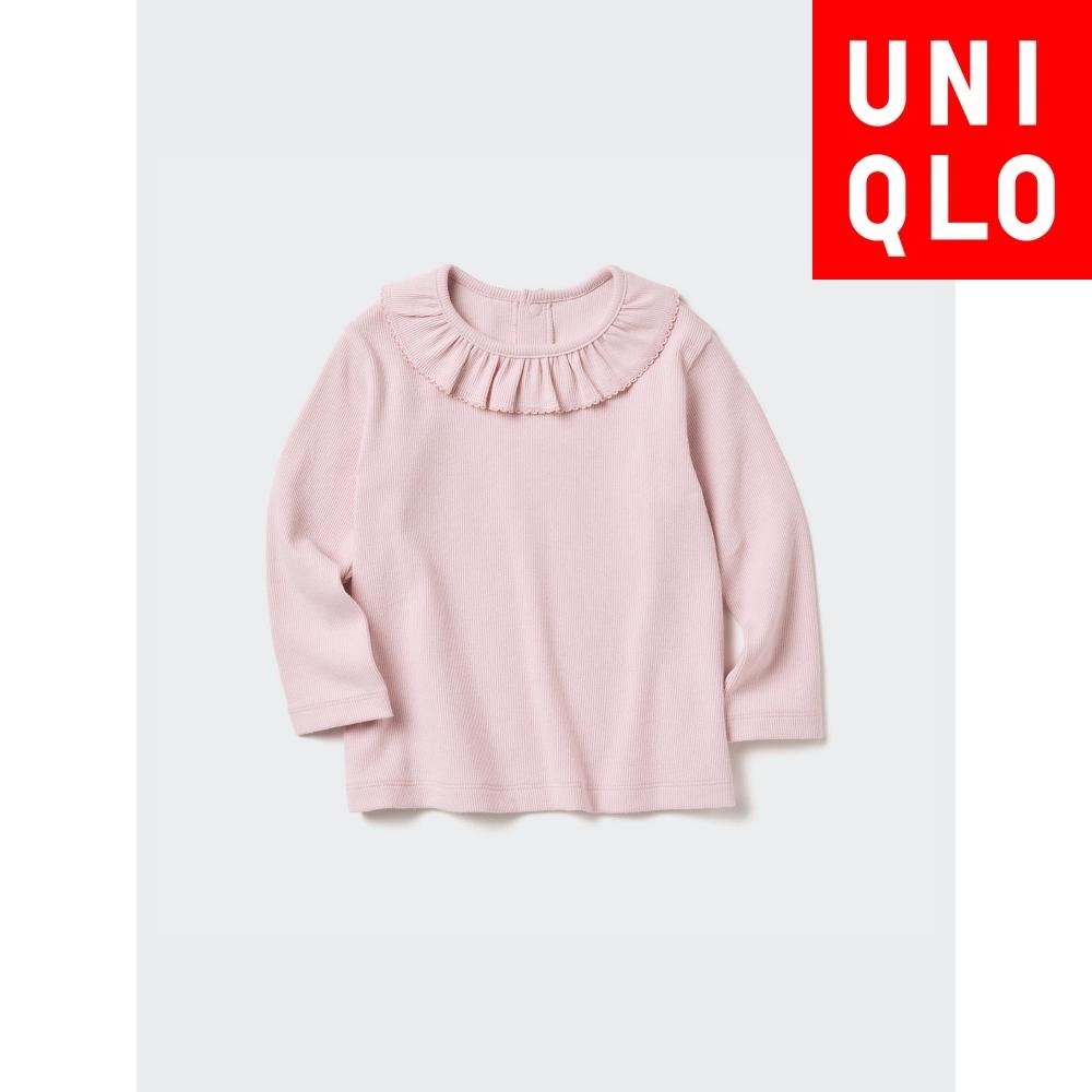 

Uniqlo Япония футболка с круглым вырезом 10 PINK/100