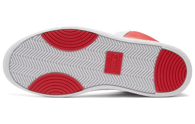 PUMA Ralph Sampson Year Of Ox Mid Shoes White/Red/Gold 382290-01