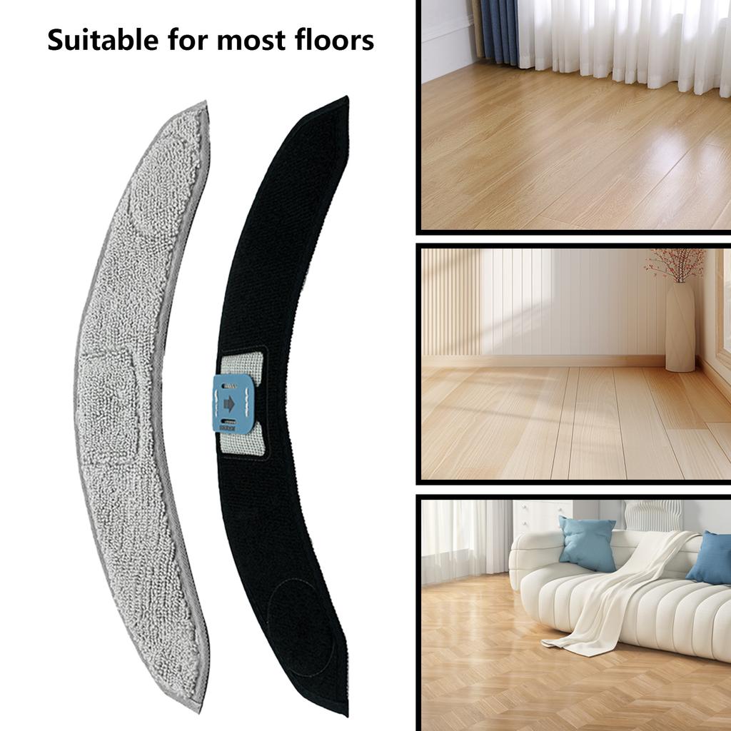 4/6/8Pack Replacement Mop Pads for iRobot Roomba J7/ J7+/ J9+ Microfiber Washable Mopping Pad Robot Vacuum Cleaner Mop