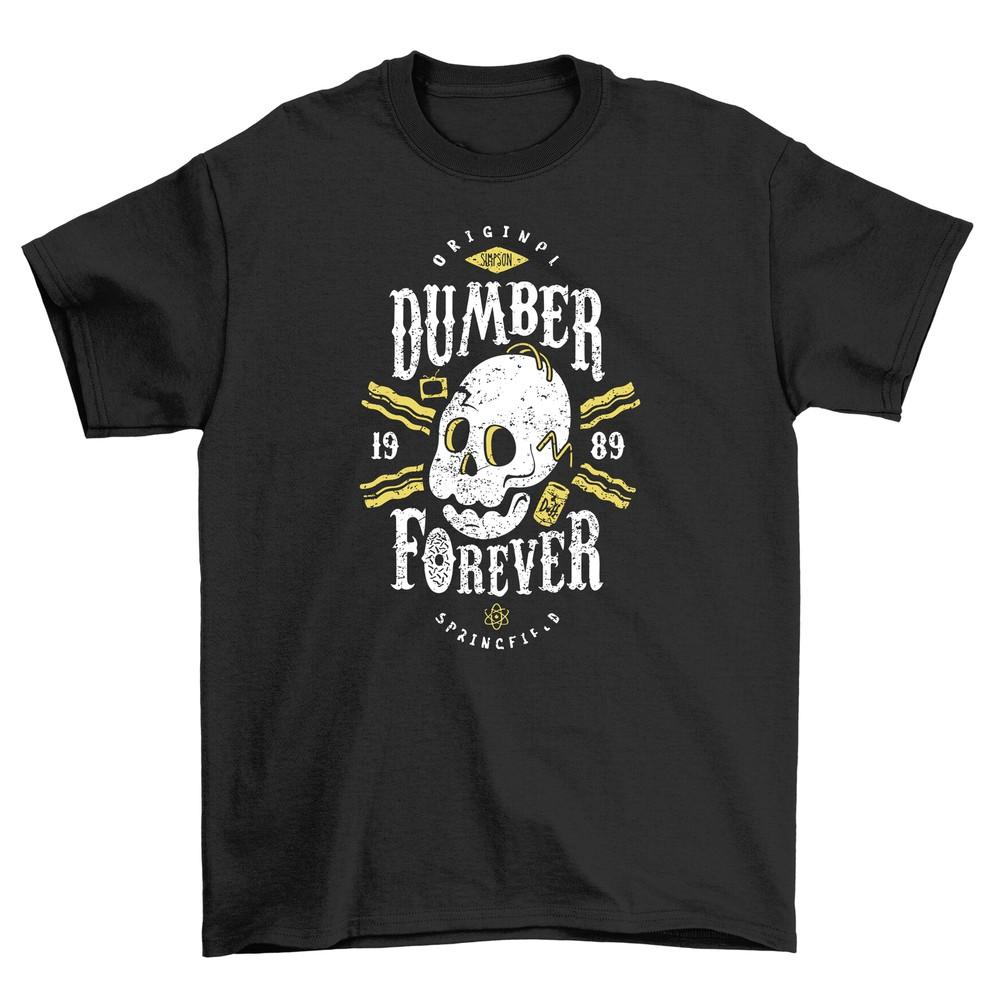 

Homer Forever Skull and Wrench T-shirt - Funny and Mysterious! Unleash your inner ha XL