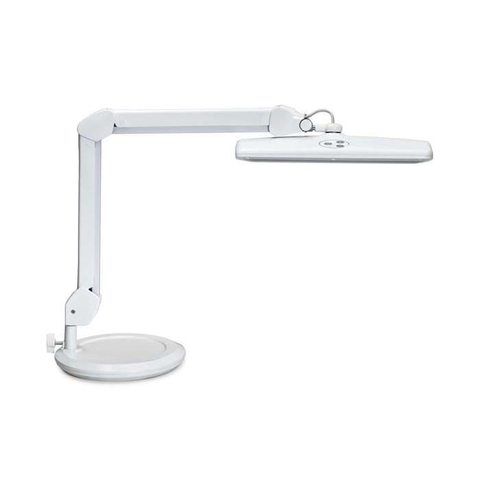 MAULintro Lampe de bureau LED - dimmable - pied - blanc - métal|plastique - 1 pièce - 55 x 33.5 x 46 cm - MAUL