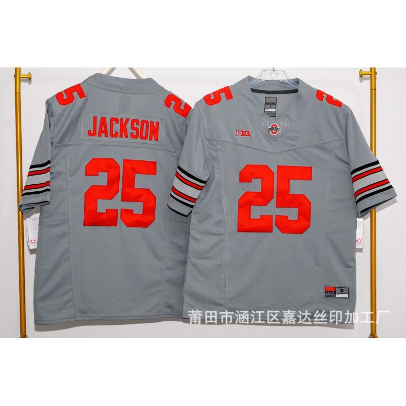 Ohio State Buckeyes NCAA College Football Jersey Mens Third Generation Authentic Style Team Sport Apparel