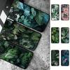 Leaves Monstera Green Phone Case Silicone Soft For Iphone 15 14 13 12 11 Pro Mini XS MAX 8 7 6 Plus X 2020 XR Shell