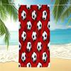 Fashion Soccer Print Beach Towel Pool Towel Camping Towel Bath Towel Blanket Quick Dry For Swim Gym Outdoor Travel Daily Use